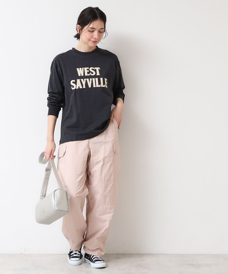Dessin「【ユニセックス・洗える】ロングスリーブロゴTシャツ」|Tシャツ・カットソー|