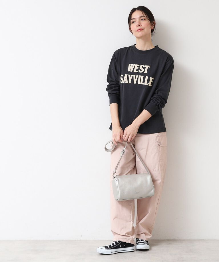 Dessin「【ユニセックス・洗える】ロングスリーブロゴTシャツ」|Tシャツ・カットソー|