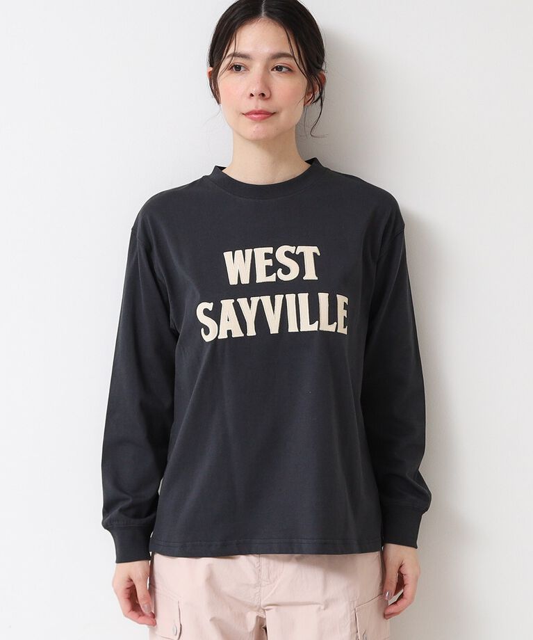 Dessin「【ユニセックス・洗える】ロングスリーブロゴTシャツ」|Tシャツ・カットソー|