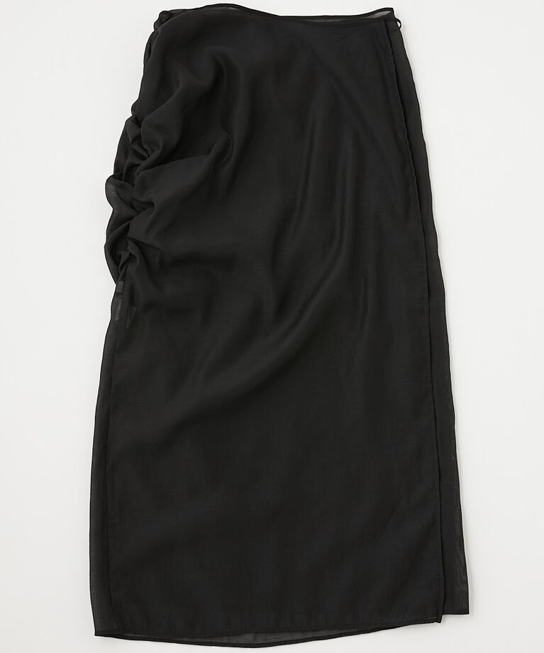MOUSSY「SHEER WRAP スカート」|スカート|