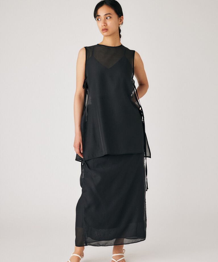 MOUSSY「SHEER WRAP スカート」|スカート|