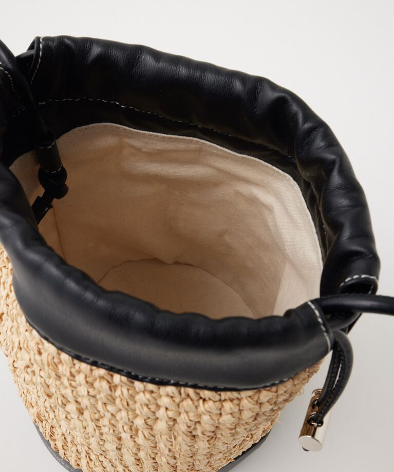 MOUSSY「RAFFIA BUCKET バッグ」|その他|
