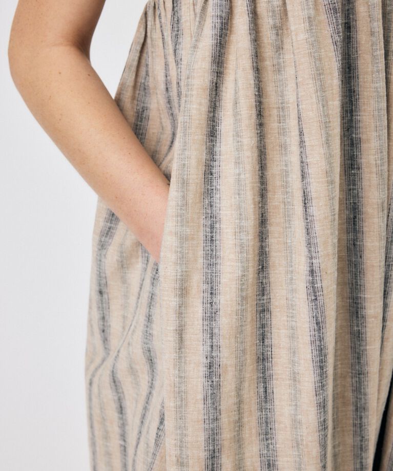 MOUSSY「SHADOW STRIPE キャミドレス」|ワンピース|