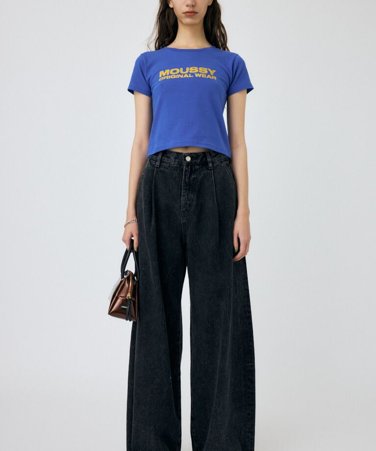 MOUSSY「RHINESTONE MOUSSY Tシャツ」|Tシャツ・カットソー|