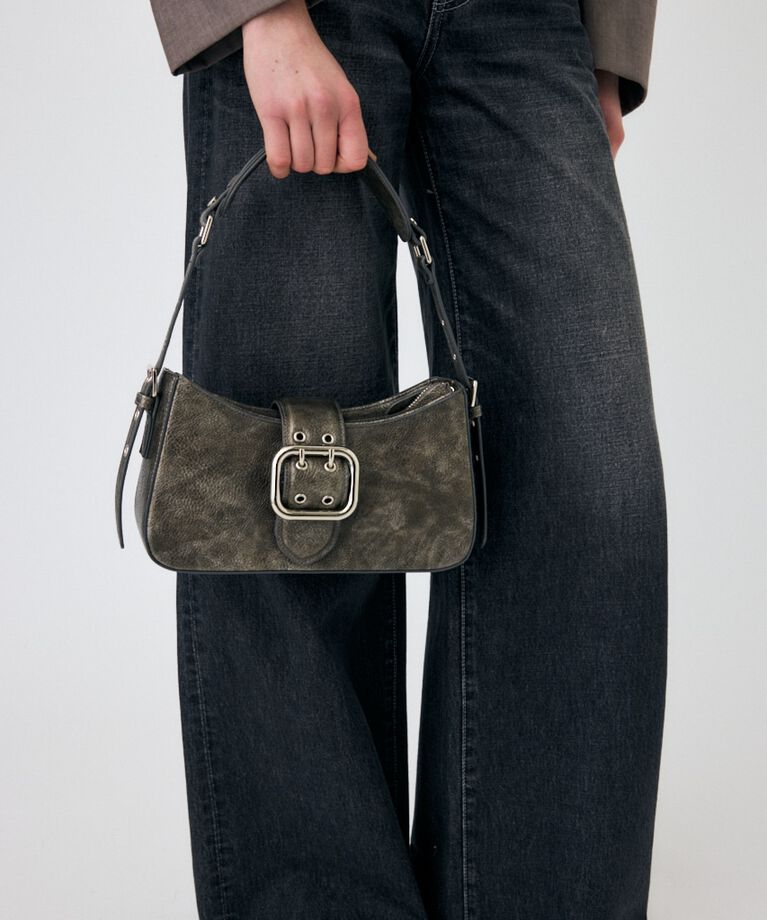 MOUSSY「BELTED HAND バッグ」|その他|BLK