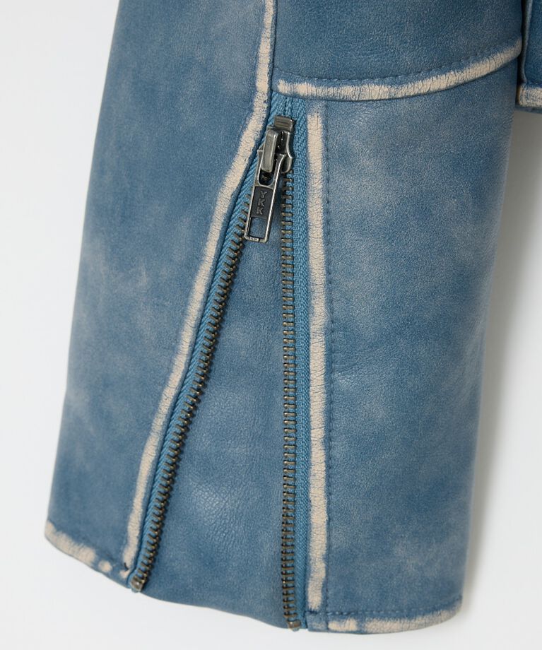 MOUSSY「FAUX LEATHER MINIMAL ジャケット」|その他|