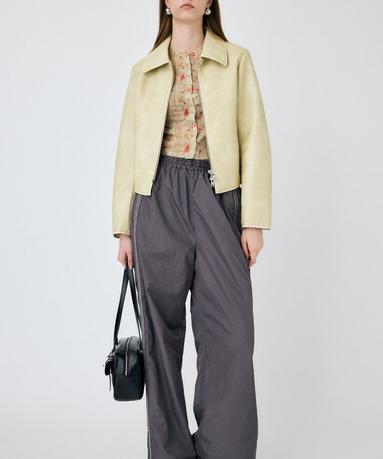 MOUSSY「FAUX LEATHER MINIMAL ジャケット」|その他|