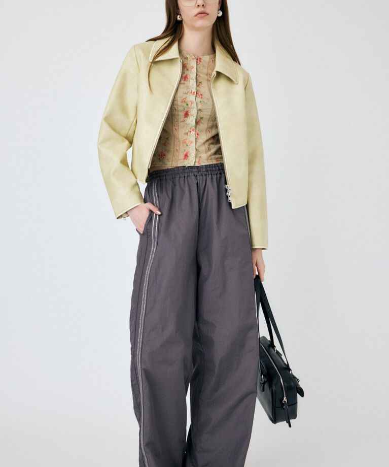 MOUSSY「FAUX LEATHER MINIMAL ジャケット」|その他|