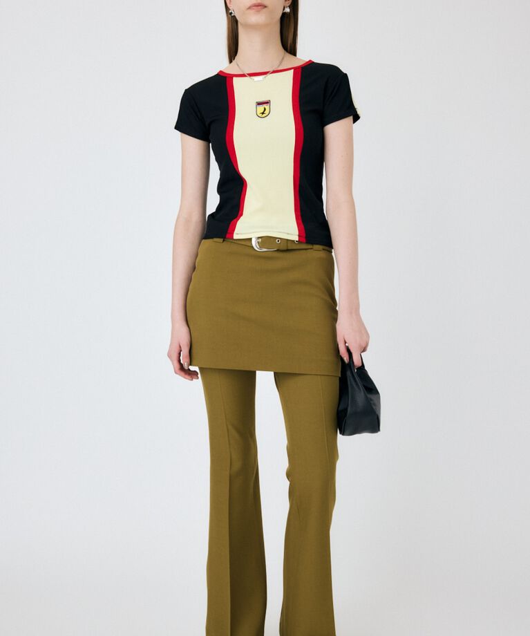 MOUSSY「LOWRISE SKIRT LAYERED フレア」|その他|KHA
