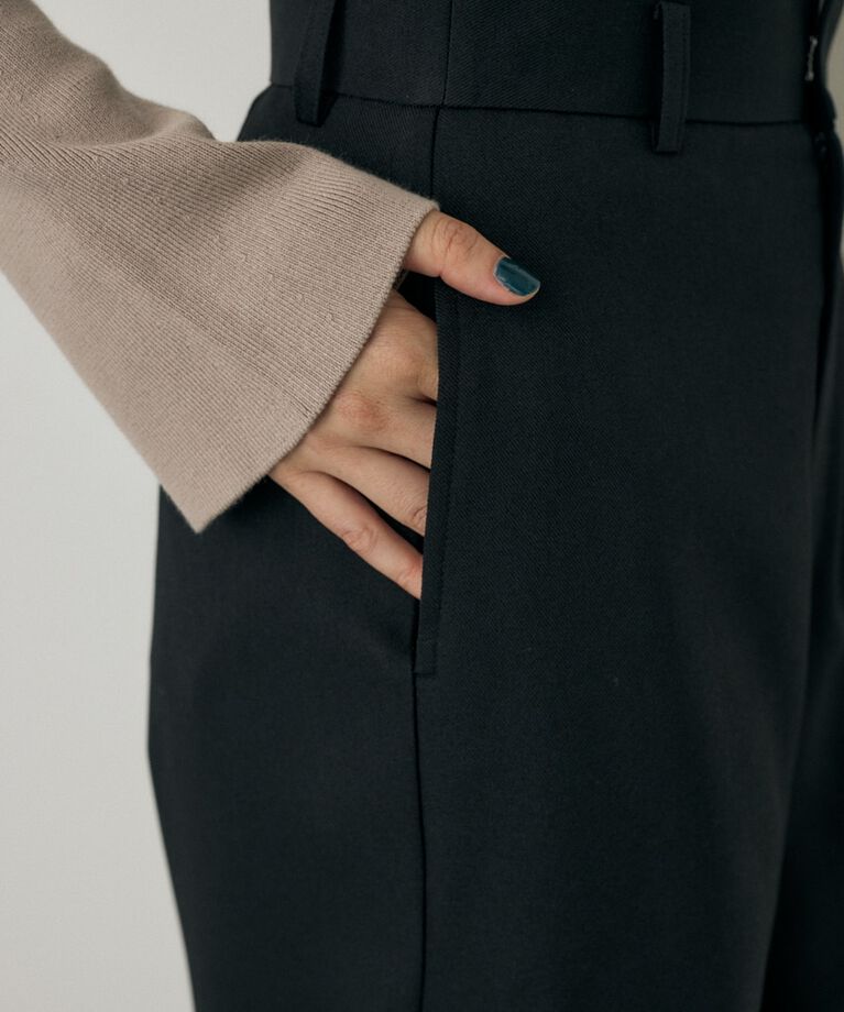 MOUSSY「シーズンレスワイドパンツ　リサイクルポリエステル使用」|その他|
