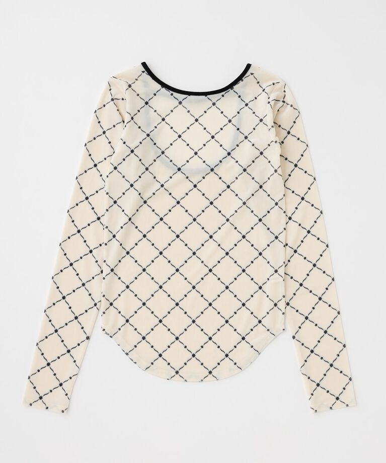 MOUSSY「BACK OPEN シアートップス」|Tシャツ・カットソー|