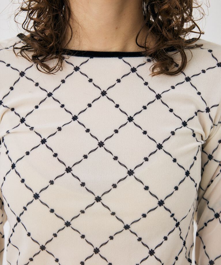 MOUSSY「BACK OPEN シアートップス」|Tシャツ・カットソー|