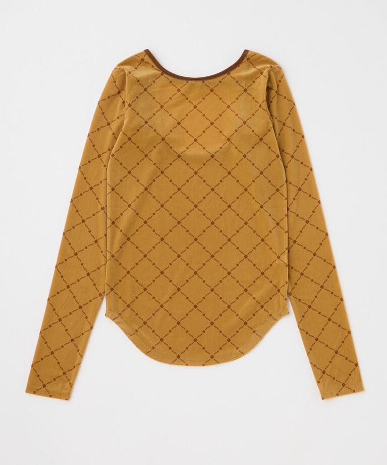 MOUSSY「BACK OPEN シアートップス」|Tシャツ・カットソー|