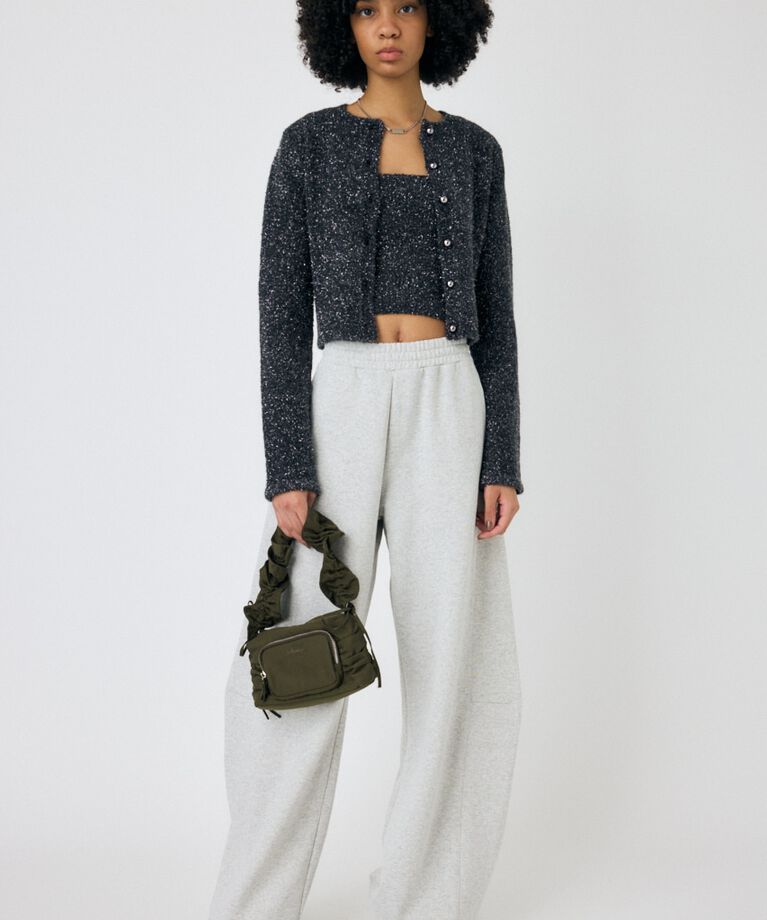MOUSSY「GLITTER カーディガン & キャミ」|ニット・セーター|