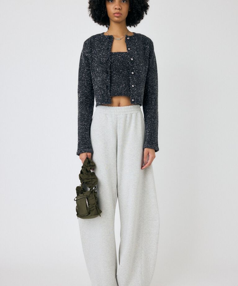MOUSSY「GLITTER カーディガン & キャミ」|ニット・セーター|