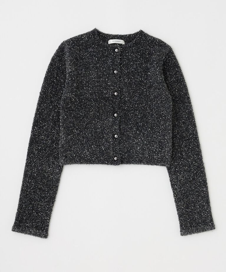 MOUSSY「GLITTER カーディガン & キャミ」|ニット・セーター|