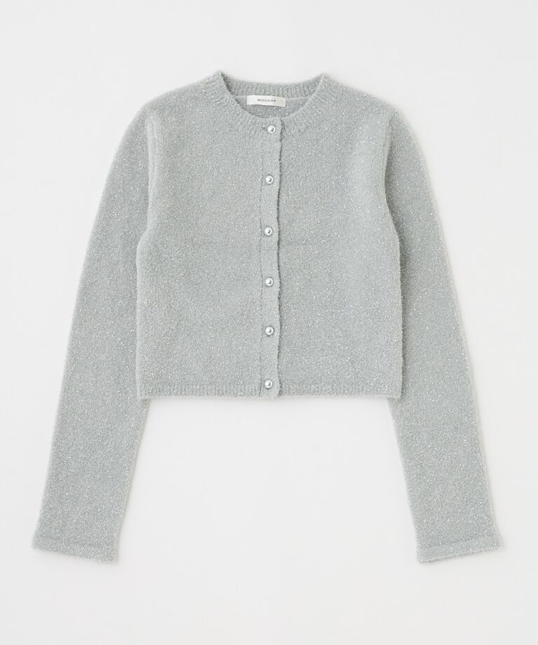 MOUSSY「GLITTER カーディガン & キャミ」|ニット・セーター|