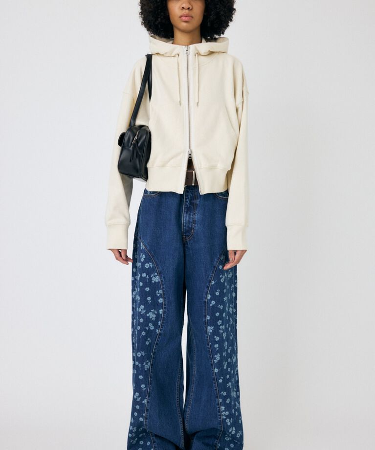 MOUSSY「OVERSIZED ジップアップフーディ」|パーカー|