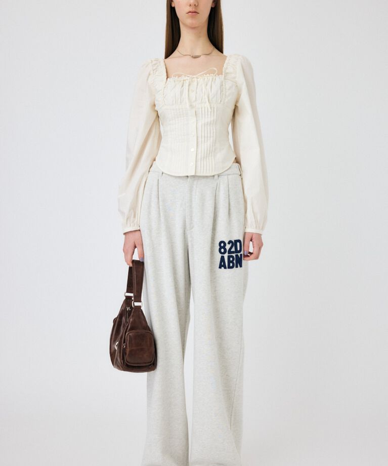 MOUSSY「PUFF SLEEVE CORSET FIT ブラウス」|シャツ・ブラウス|