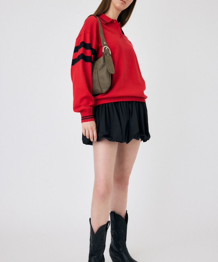 MOUSSY「RUGGER ニットポロ」|ニット・セーター|