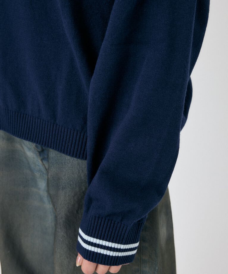 MOUSSY「RUGGER ニットポロ」|ニット・セーター|