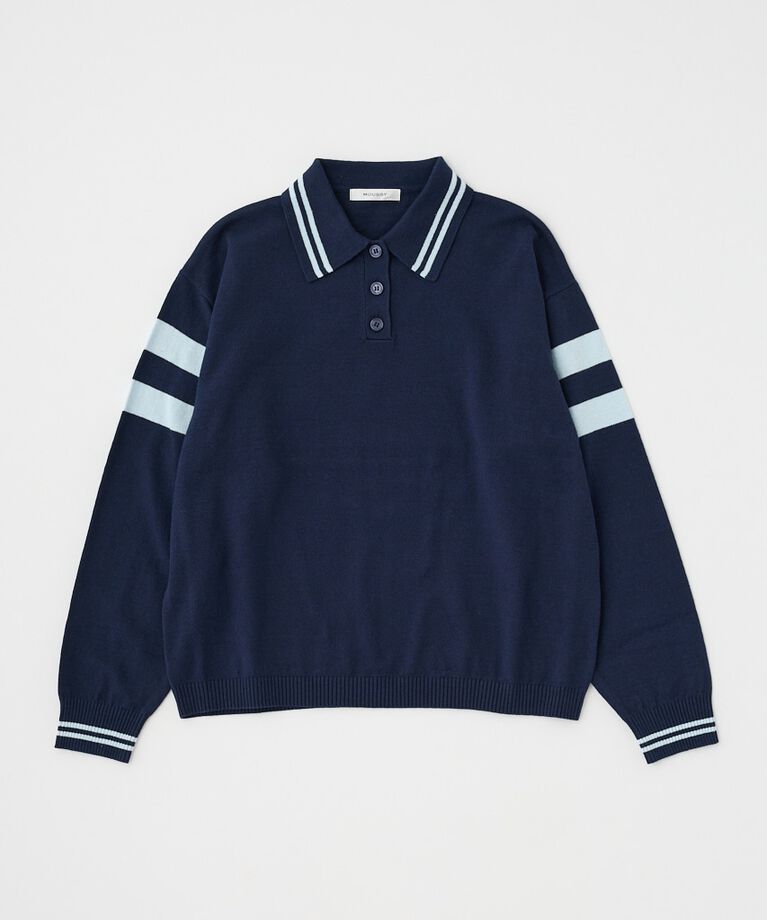 MOUSSY「RUGGER ニットポロ」|ニット・セーター|