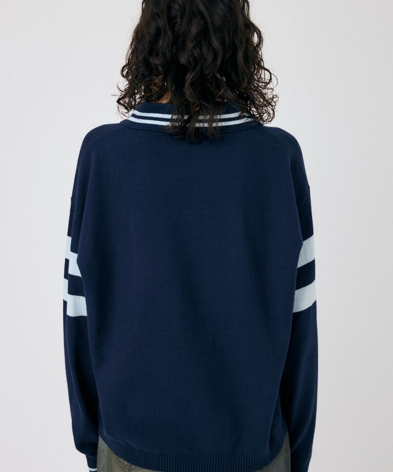 MOUSSY「RUGGER ニットポロ」|ニット・セーター|