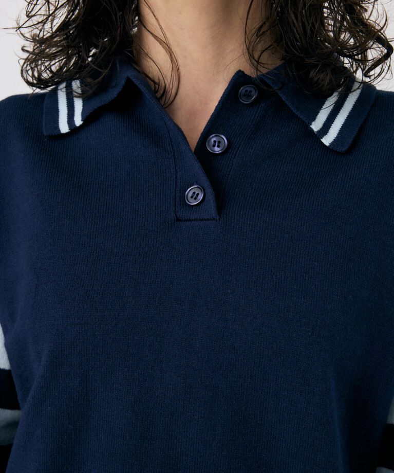 MOUSSY「RUGGER ニットポロ」|ニット・セーター|