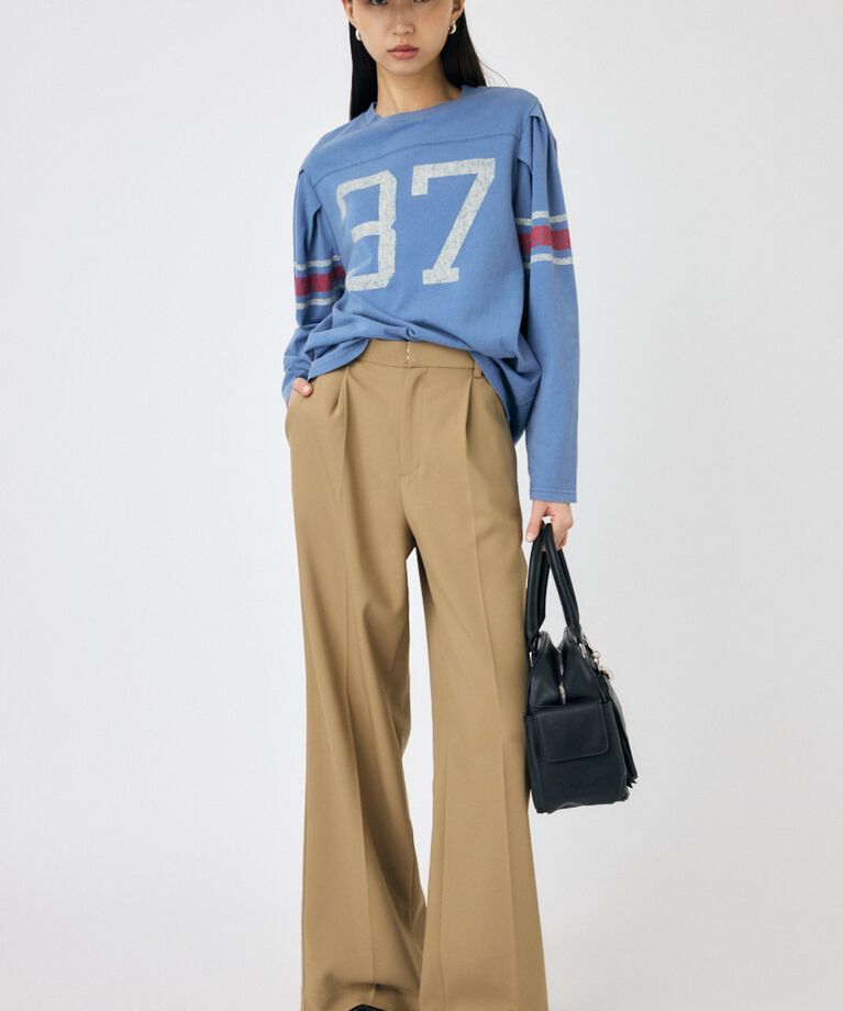 MOUSSY「NUMBERING VINTAGE ロンT」|Tシャツ・カットソー|
