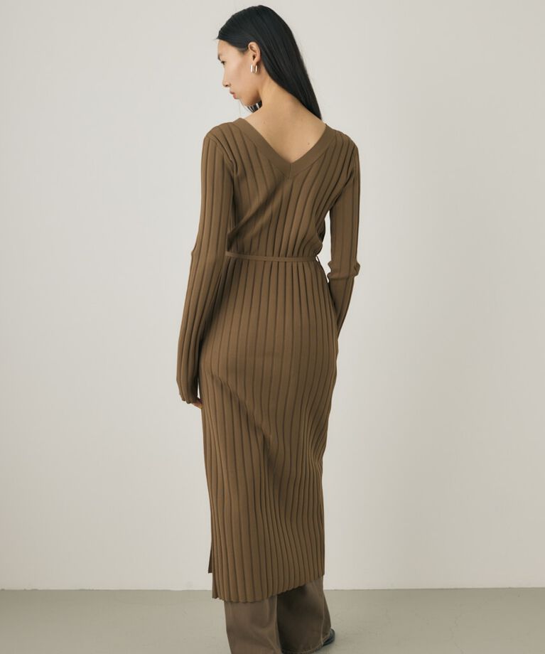 MOUSSY「2WAYニットワンピース　リサイクルポリエステル使用」|ワンピース|