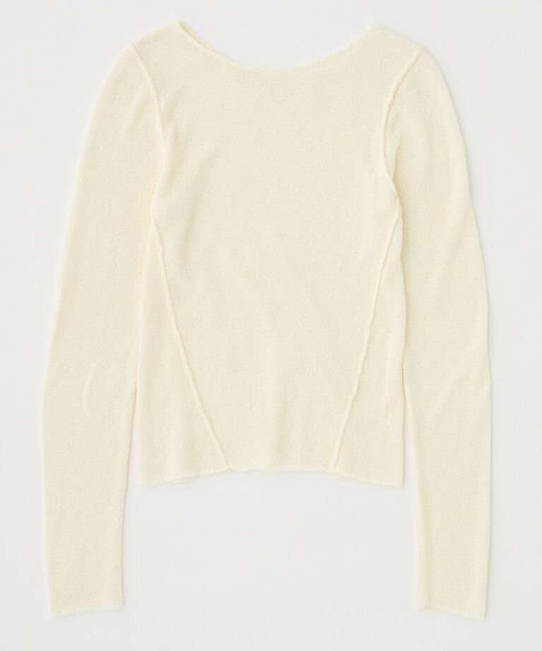 MOUSSY「LOOSE KNIT ロングスリーブTEE」|ニット・セーター|IVOY3
