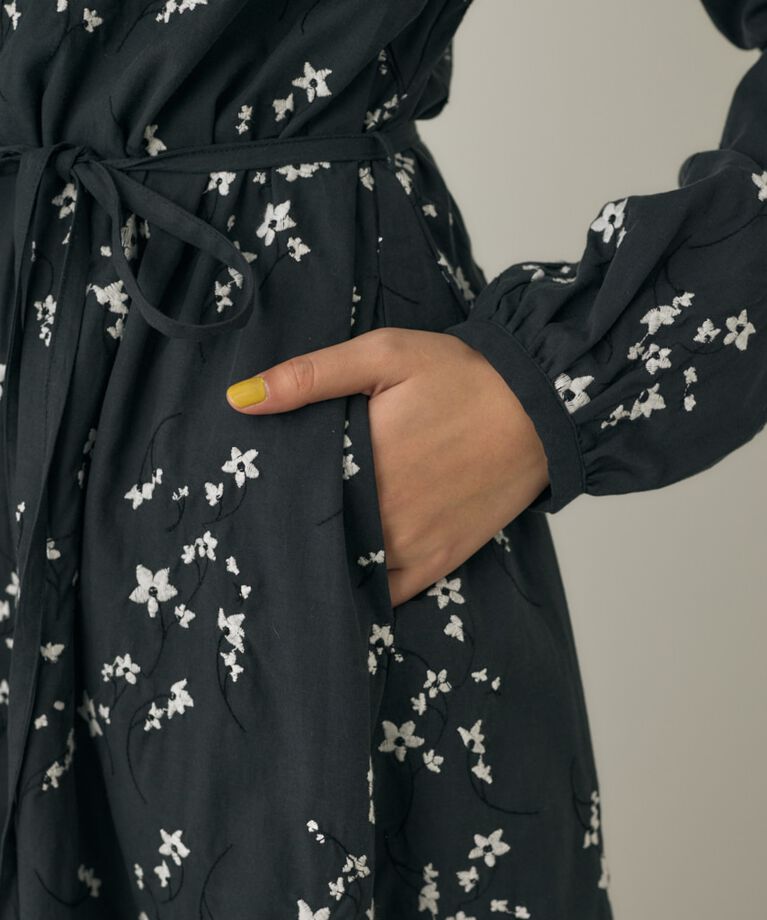 MOUSSY「花柄刺繍ワンピース」|ワンピース|