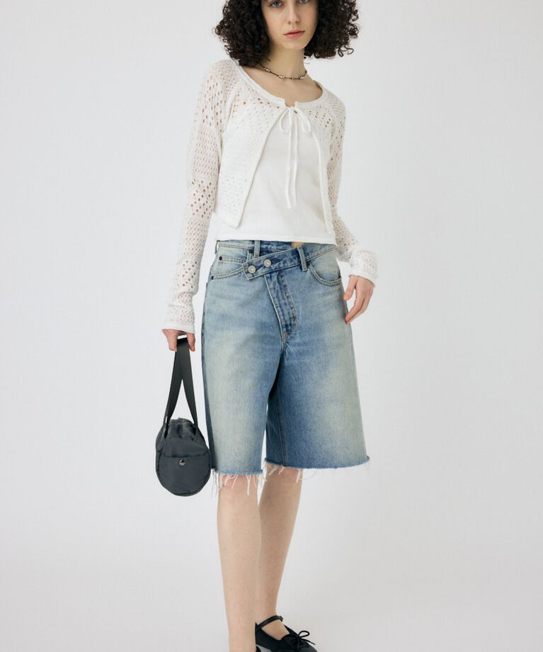 MOUSSY「OPENWORK KNIT アンサンブル」|ニット・セーター|