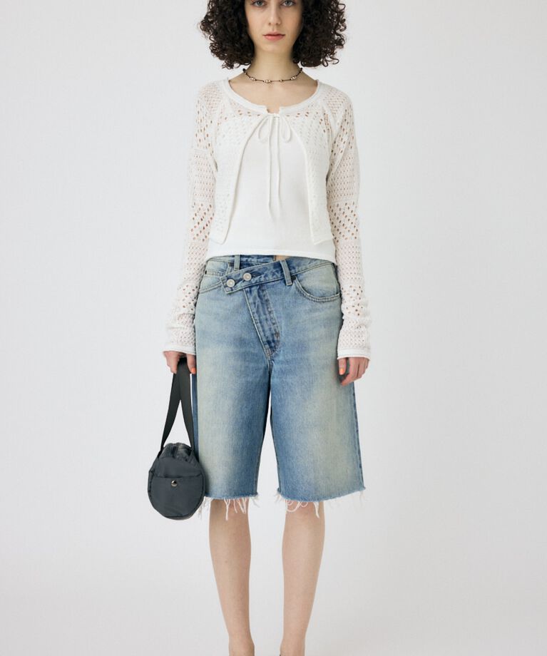MOUSSY「OPENWORK KNIT アンサンブル」|ニット・セーター|