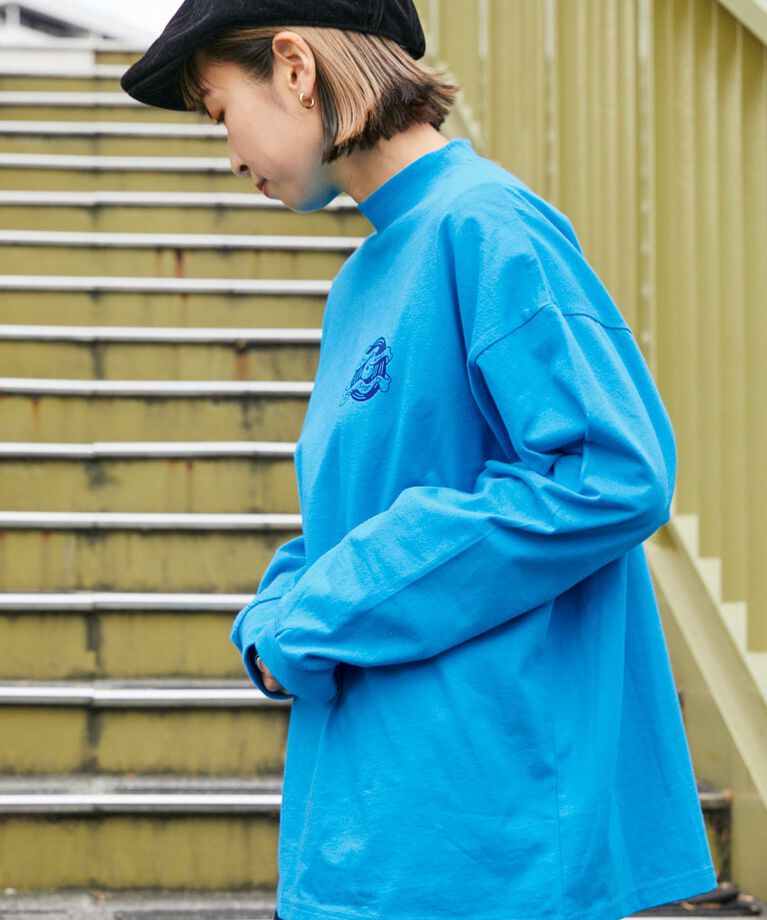RODEO CROWNS「（WEB限定）ボトルネックL/S Tシャツ」|Tシャツ・カットソー|