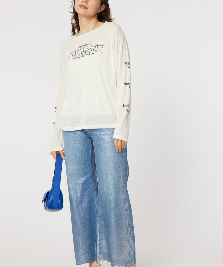 RODEO CROWNS「JUBILANTシアーL/S Tシャツ」|Tシャツ・カットソー|