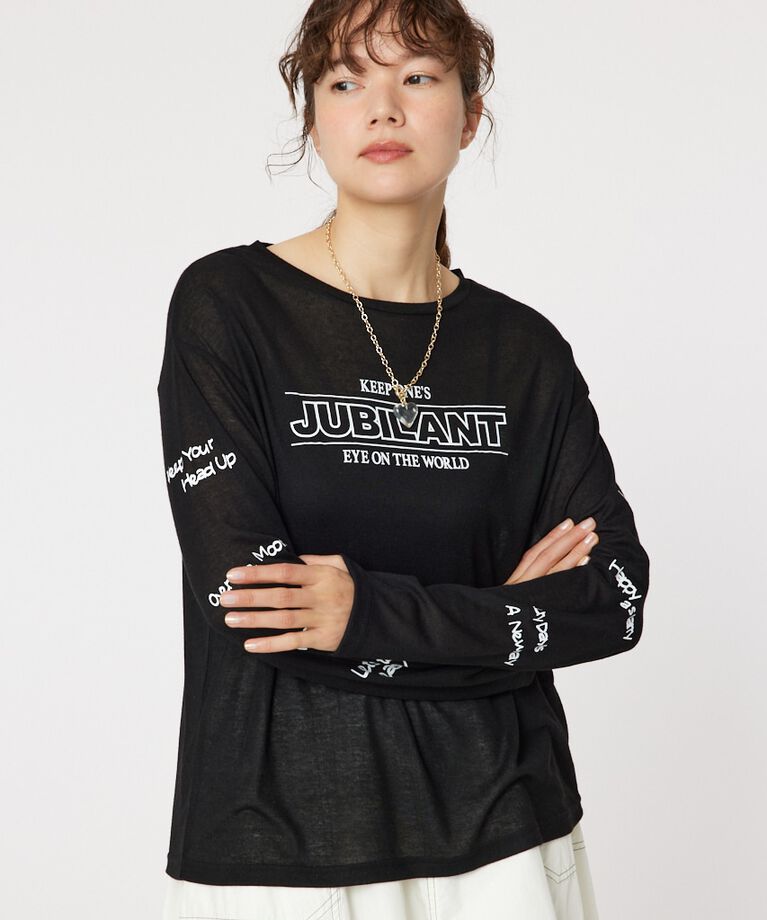RODEO CROWNS「JUBILANTシアーL/S Tシャツ」|Tシャツ・カットソー|