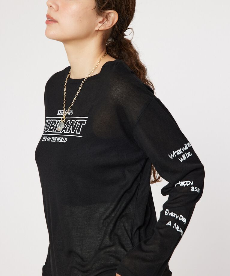 RODEO CROWNS「JUBILANTシアーL/S Tシャツ」|Tシャツ・カットソー|