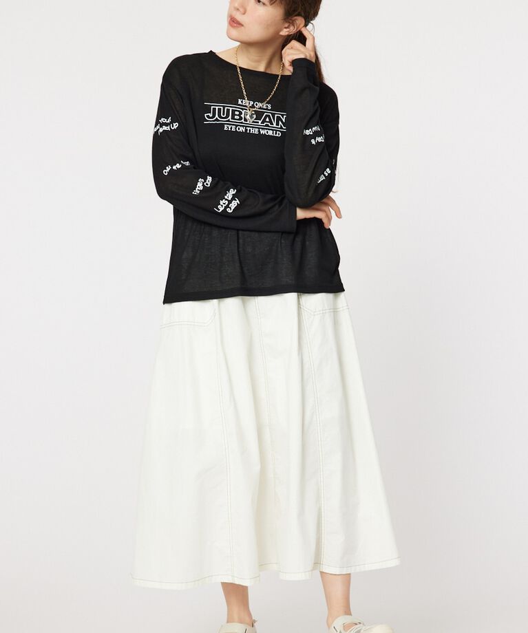 RODEO CROWNS「JUBILANTシアーL/S Tシャツ」|Tシャツ・カットソー|