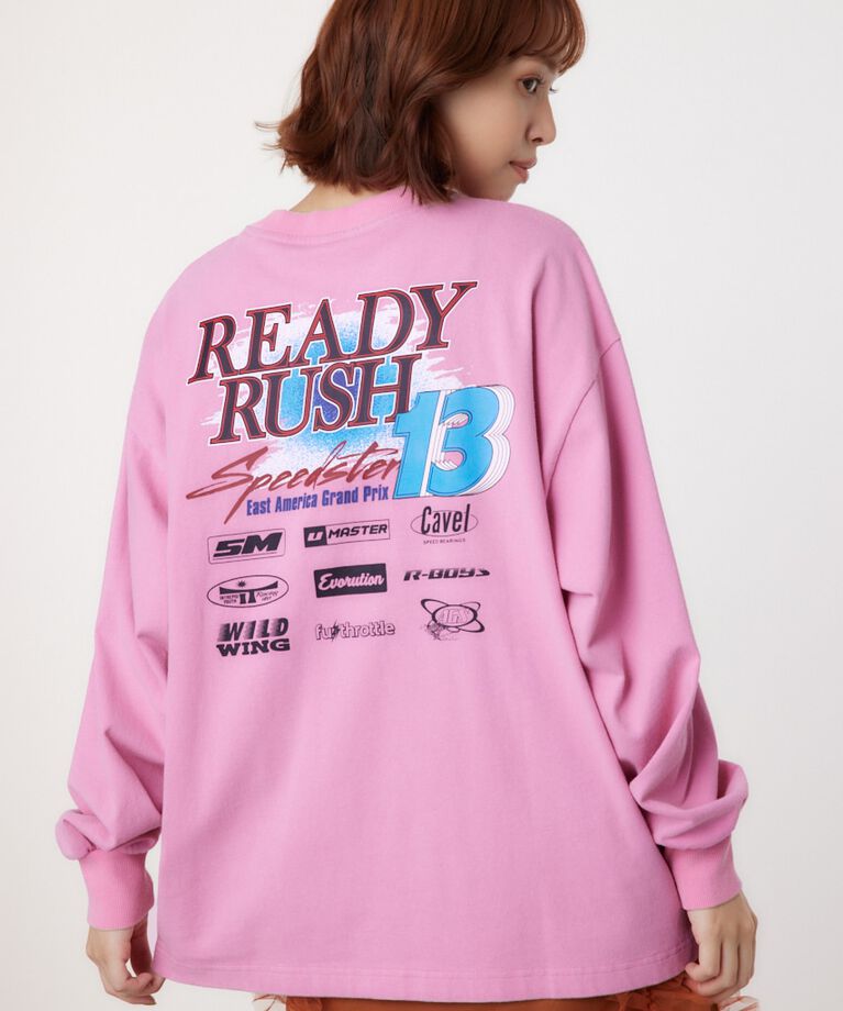 RODEO CROWNS「G/O AUTO RACING ロングTシャツ」|Tシャツ・カットソー|