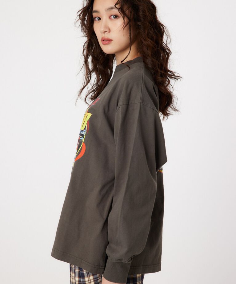 RODEO CROWNS「G/O AUTO RACING ロングTシャツ」|Tシャツ・カットソー|