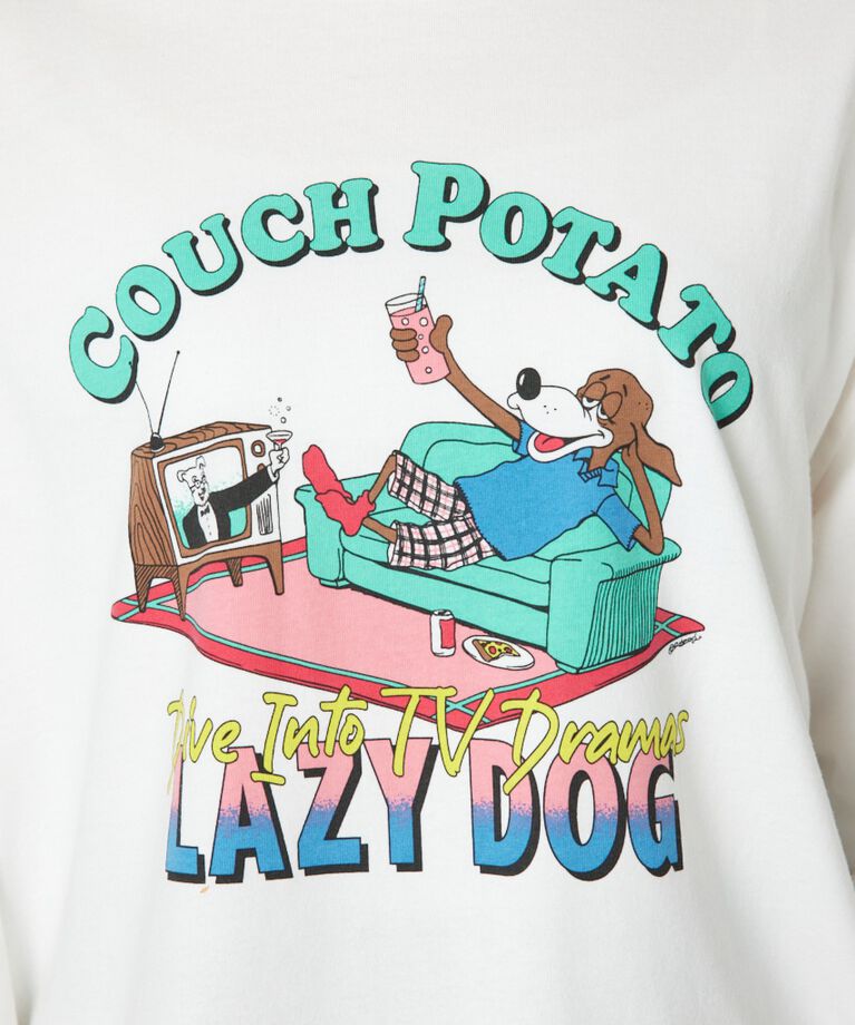 RODEO CROWNS「COUCH POTATO ロングスリーブTシャツ」|Tシャツ・カットソー|