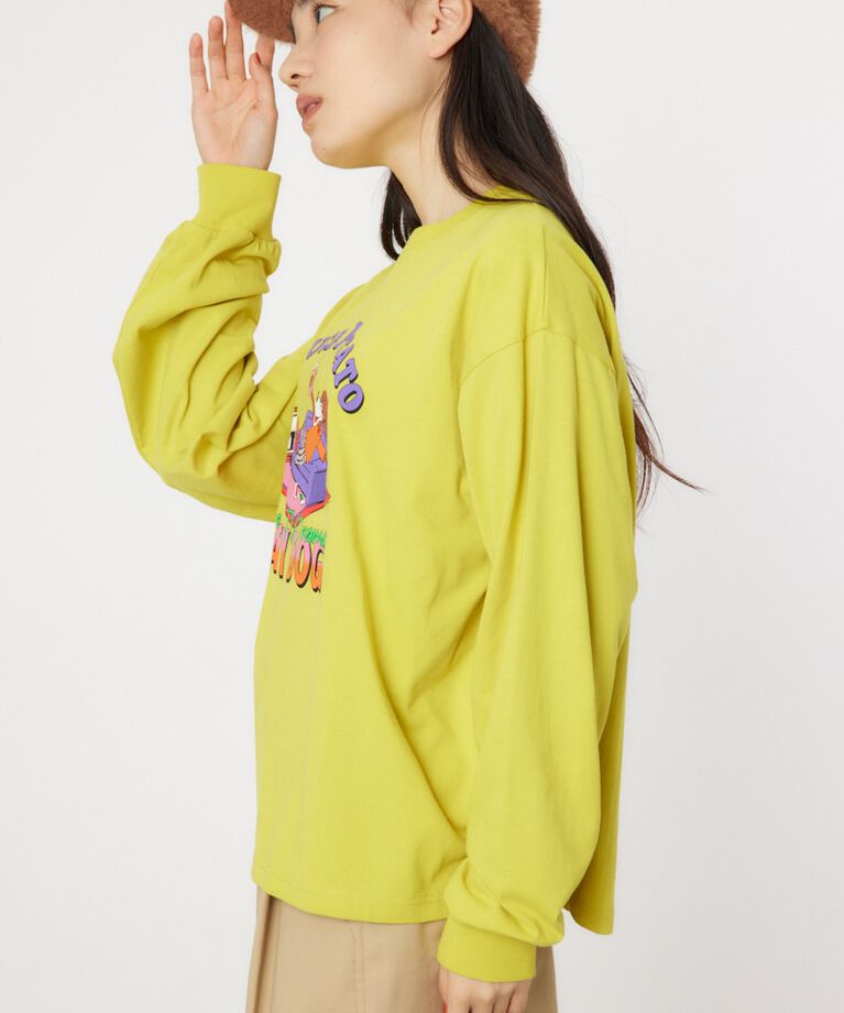 RODEO CROWNS「COUCH POTATO ロングスリーブTシャツ」|Tシャツ・カットソー|