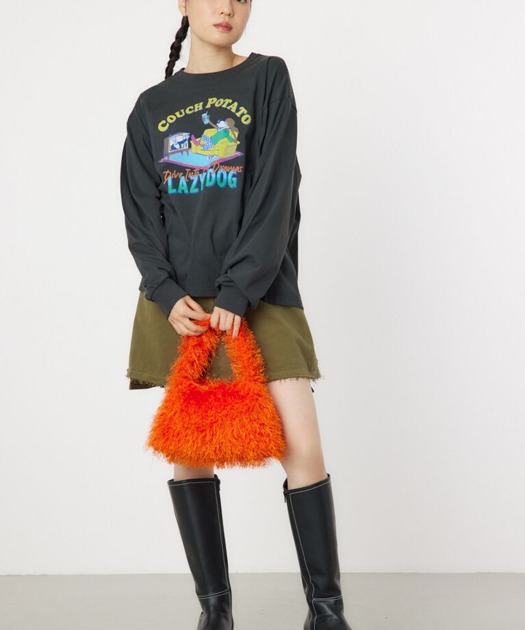 RODEO CROWNS「COUCH POTATO ロングスリーブTシャツ」|Tシャツ・カットソー|