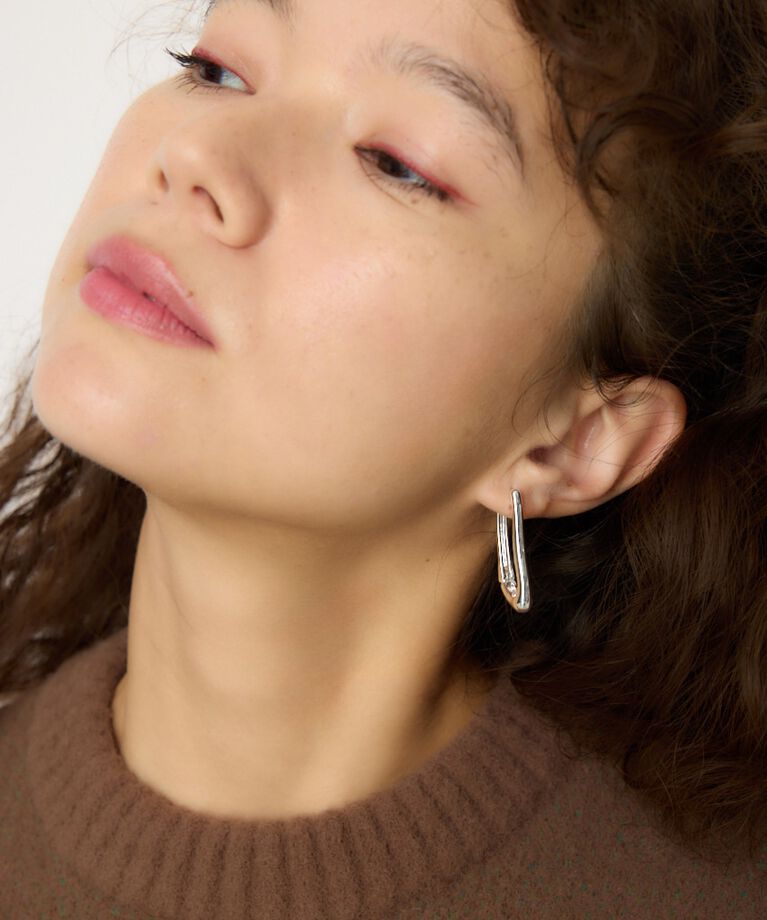RODEO CROWNS「R/S ロングフープピアス」|ピアス|