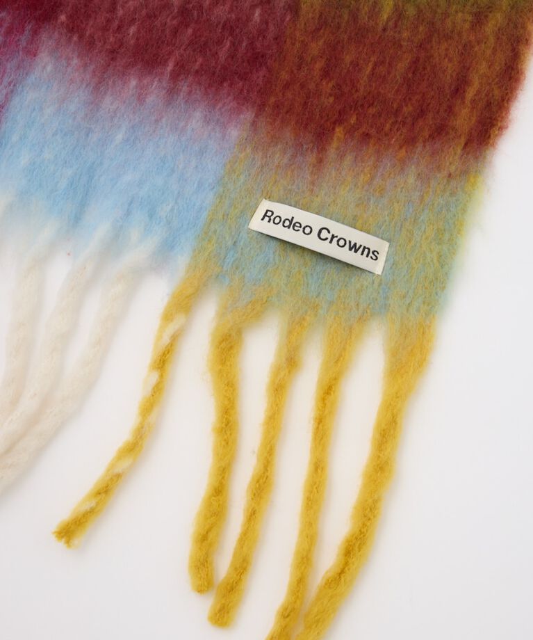 RODEO CROWNS「バルキーチェックマフラー」|その他|