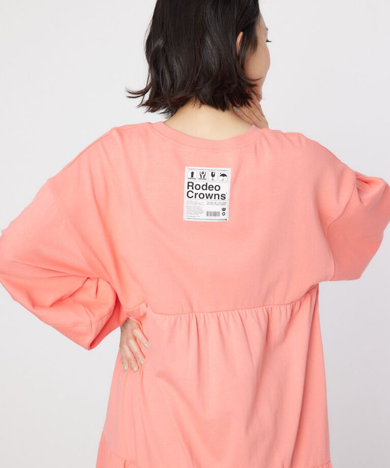 RODEO CROWNS「ネームパッチティアードマキシワンピース」|ワンピース|