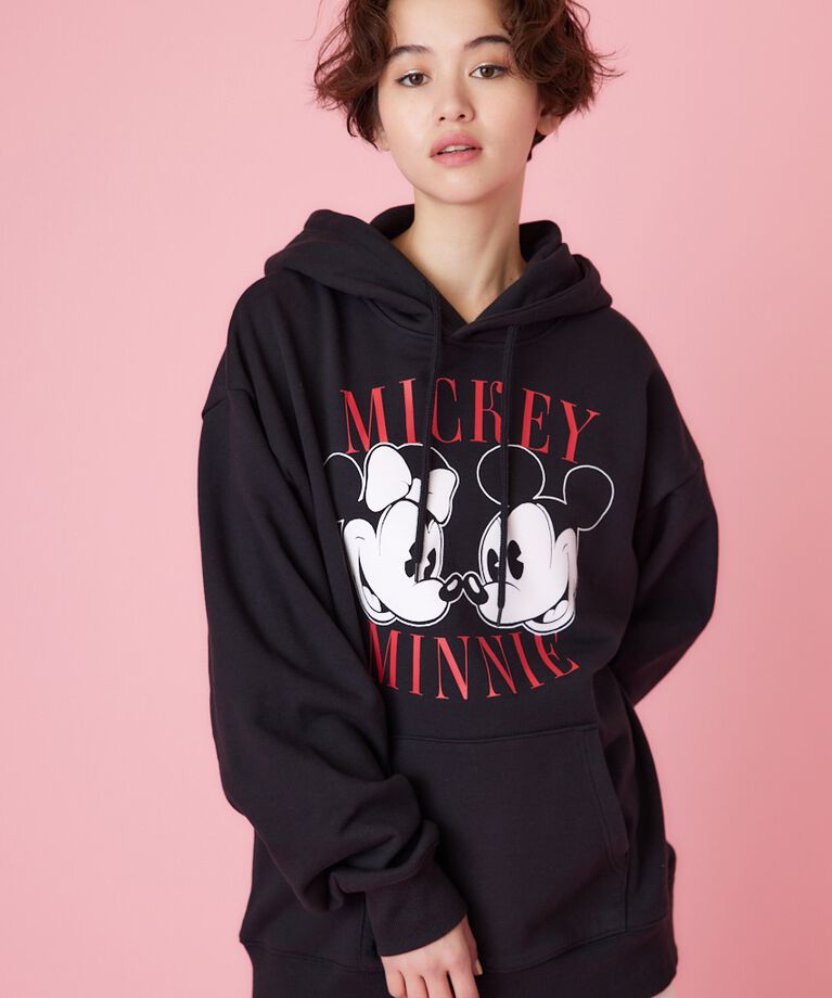 RODEO CROWNS「(ミッキー＆ミニー)スウェットパーカー」|パーカー|