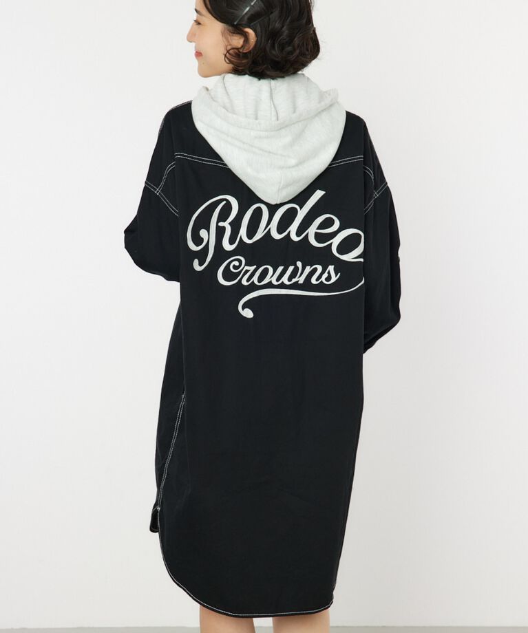 RODEO CROWNS「ウエスタンシャツワンピース」|ワンピース|