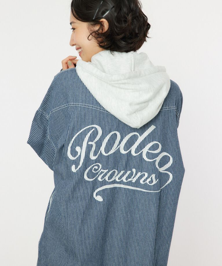 RODEO CROWNS「ウエスタンシャツワンピース」|ワンピース|